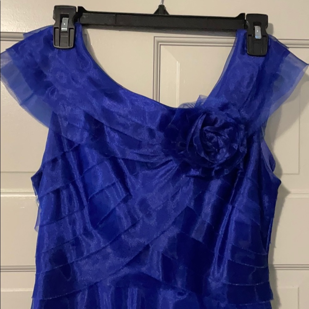 Women’s Chiffon Multi-layered, Ruffled Dress - Picture 2 of 6